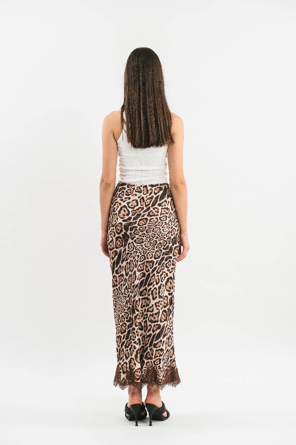 Pink Memories Gonna Sirena Stampata Con Pizzo