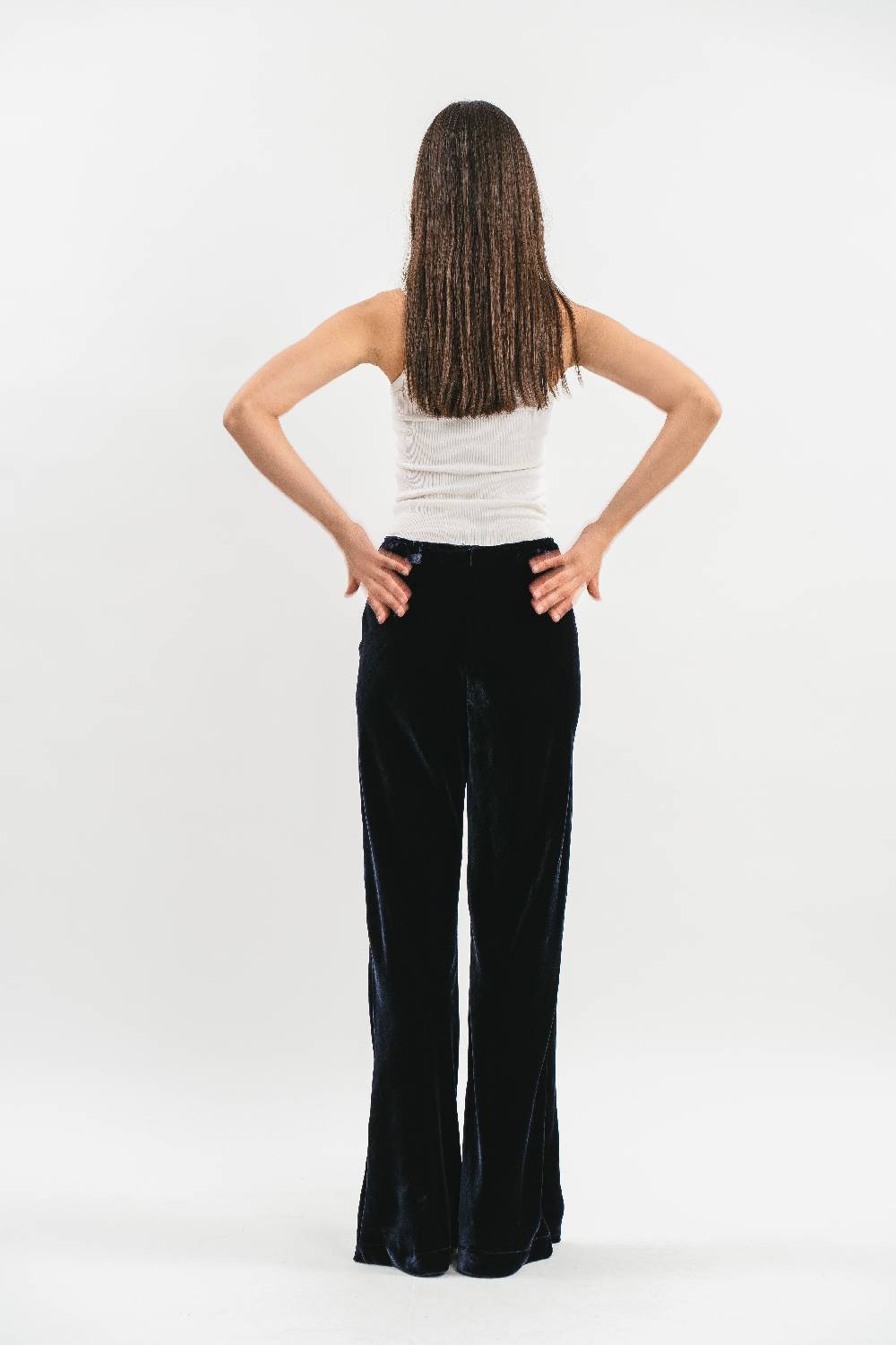 Pink Memories Pantalone In Velluto