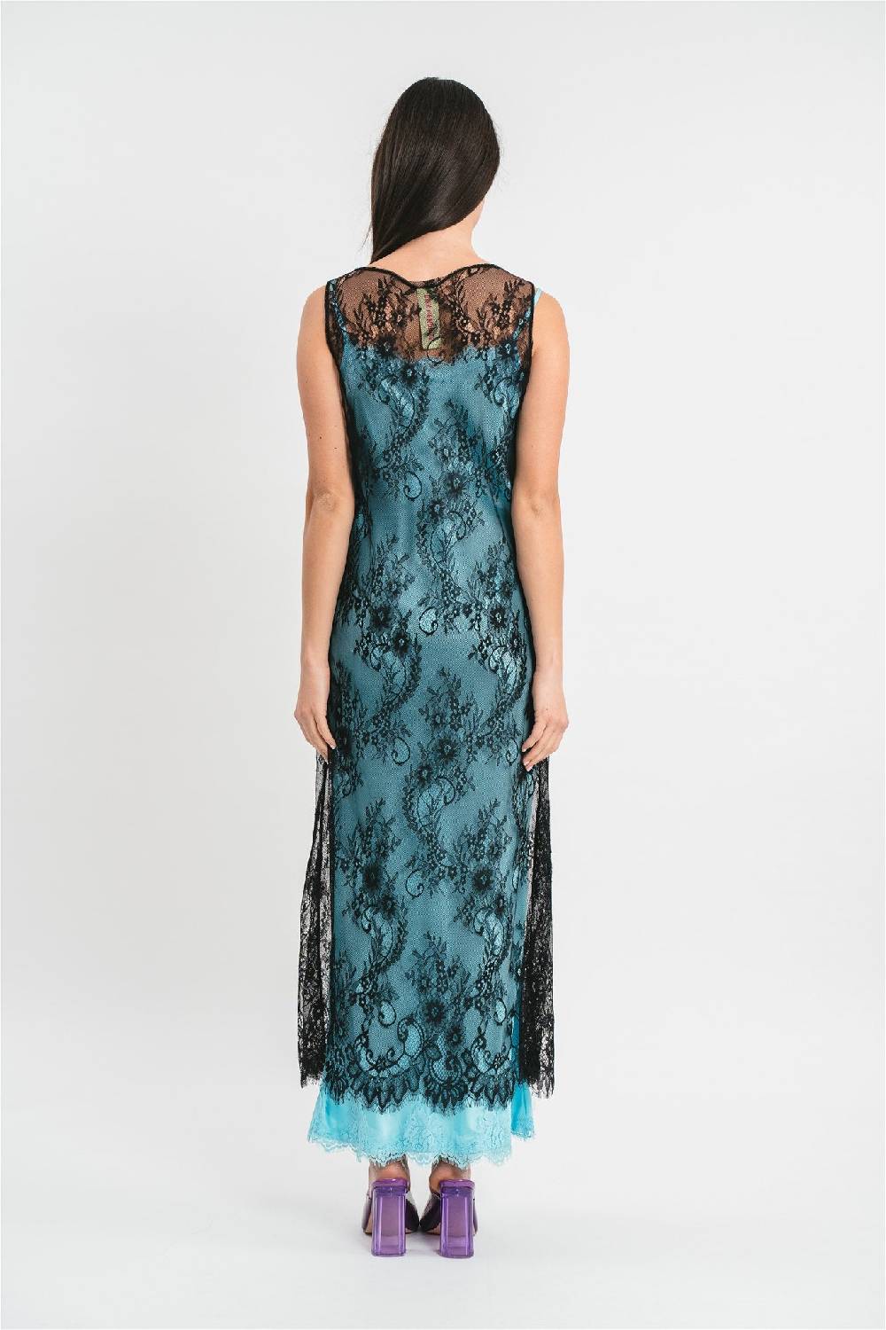 Pink Memories Tunica In Pizzo Leggero