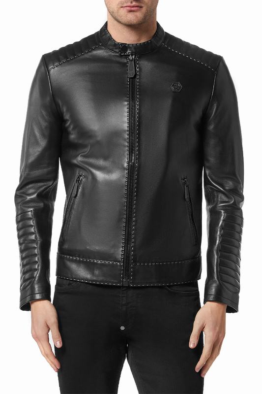 PHILIPP PLEIN Giacche Di Pelle Codice Prodotto: FABC MLB1572 PLE010N