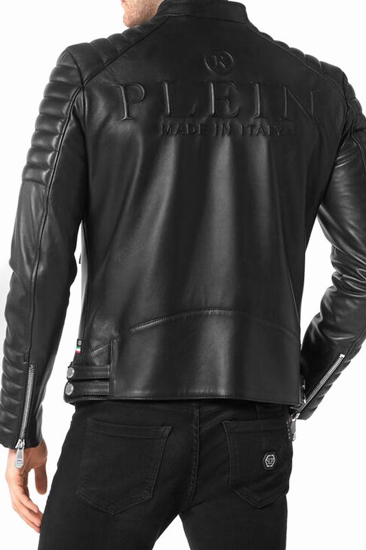 PHILIPP PLEIN Giacche Di Pelle Codice Prodotto: FABC MLB1575 PLE010N