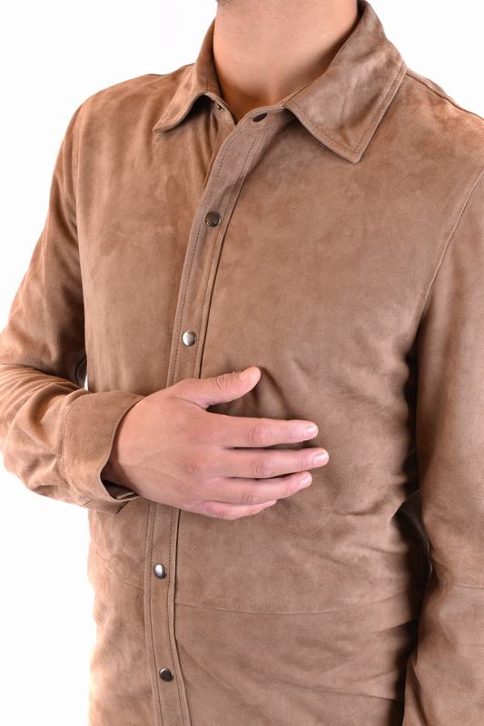 SERGE PARIENTE Giacche Di Pelle Codice Prodotto: M001 TAUPE