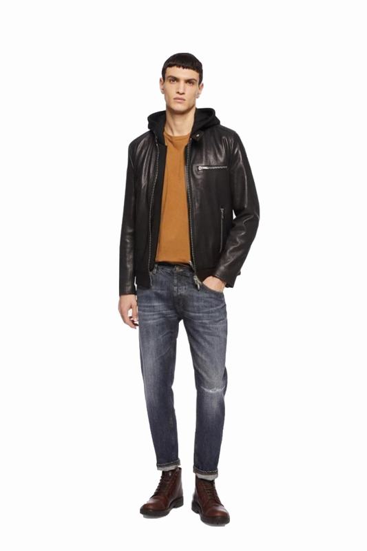 DONDUP Giacche Di Pelle Codice Prodotto: UJ903 DU PL0392U XXXX 999