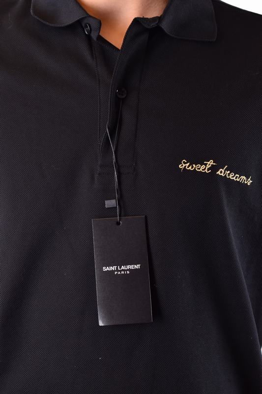 Saint Laurent Polo Manica Corta Codice Prodotto: BMK454127Y2TD11039