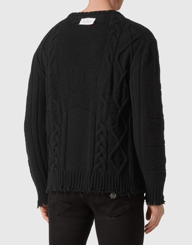 PHILIPP PLEIN Pullover Codice Prodotto: FACC MKO1273 PKN002N BLACK