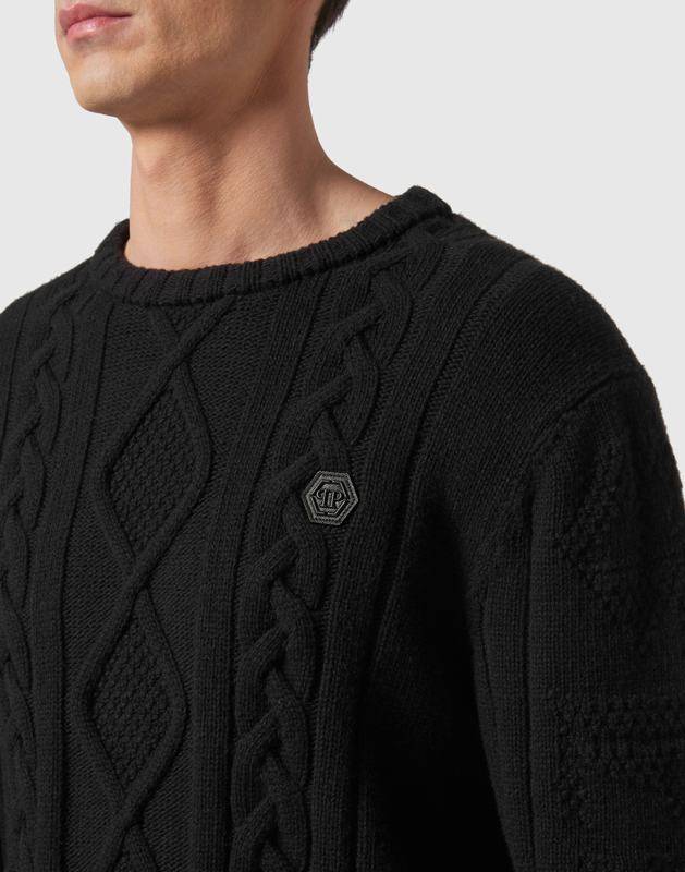 PHILIPP PLEIN Pullover Codice Prodotto: FACC MKO1273 PKN002N BLACK