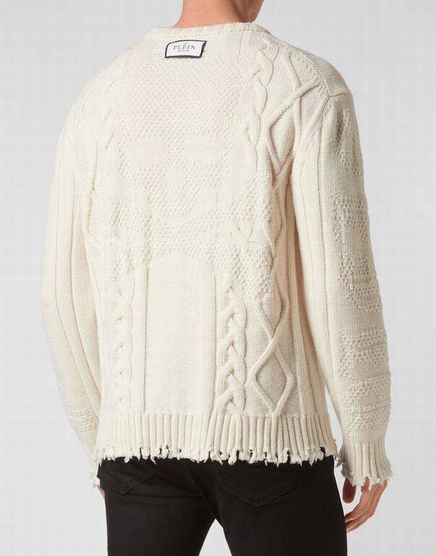 PHILIPP PLEIN Pullover Codice Prodotto: FACC MKO1273 PKN002N WHITE