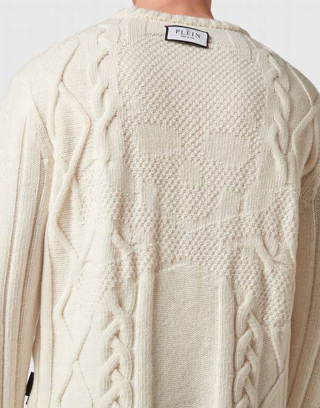 PHILIPP PLEIN Pullover Codice Prodotto: FACC MKO1273 PKN002N WHITE