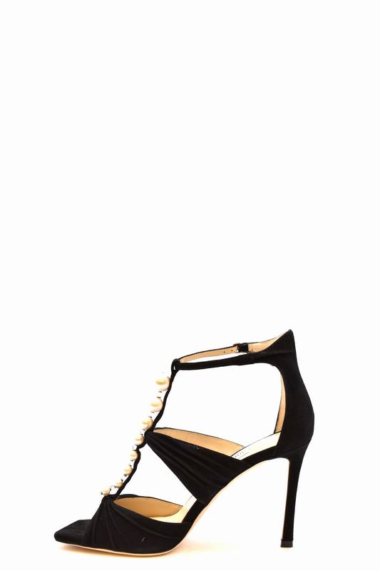 Jimmy Choo Sandali Codice Prodotto: AURA 95 SZRBLACK/WHITE