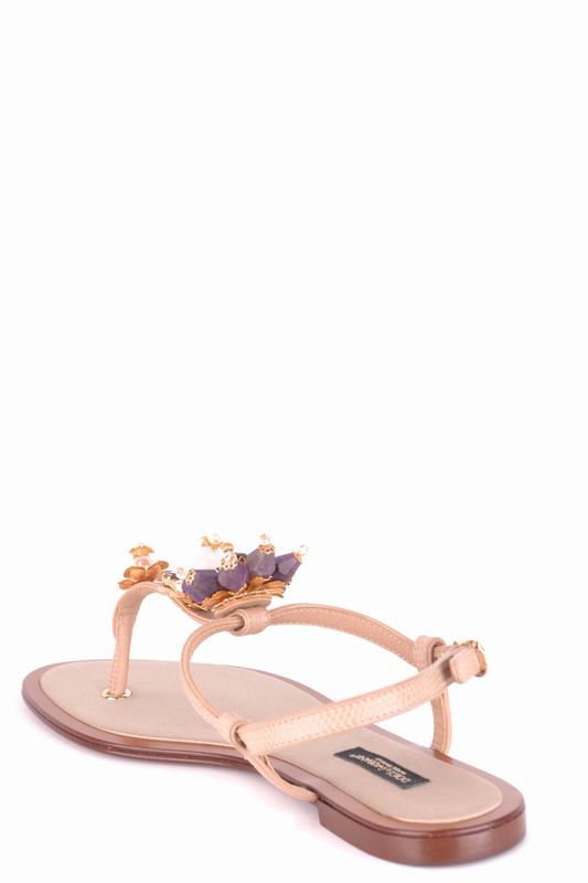 Dolce & Gabbana Sandali Codice Prodotto: CQ0073 AD330 80703 SABBIA