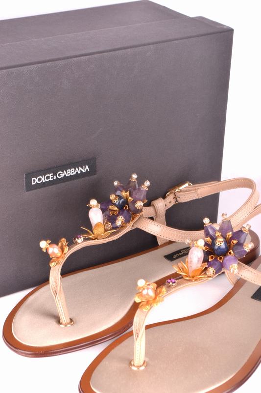 Dolce & Gabbana Sandali Codice Prodotto: CQ0073 AD330 80703 SABBIA