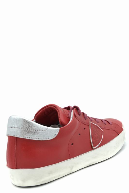 Philippe Model Sneakers Codice Prodotto: CLLD V038 PARIS VEAU ROUGE ARGENT