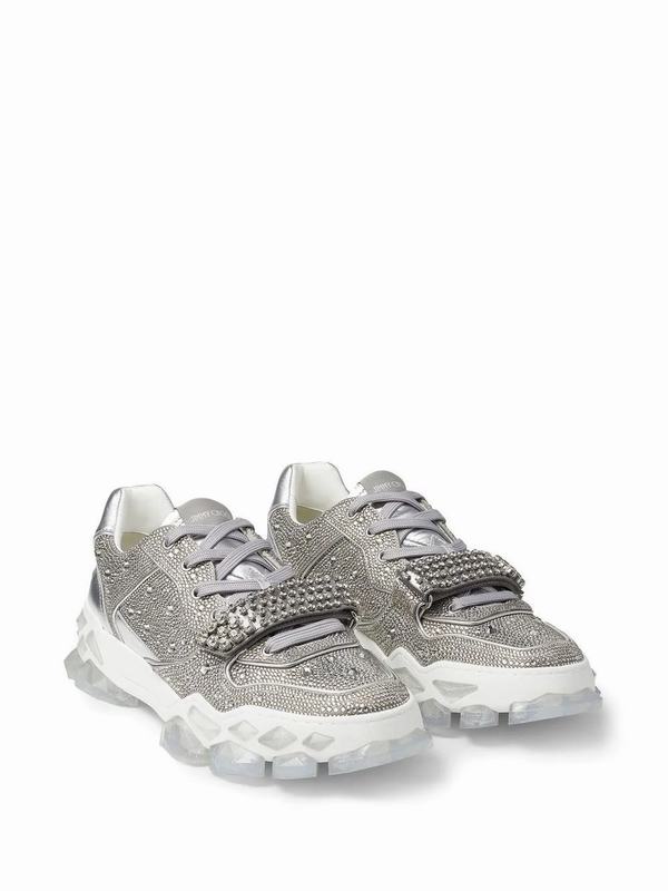 Jimmy Choo Sneakers Codice Prodotto: DIAMOND X STRAMP SILVER