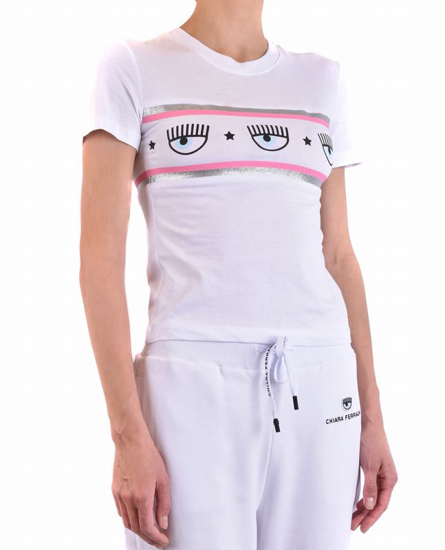 Chiara Ferragni T-Shirts A Manica Corta Codice Prodotto: 72CBHT15 CJT00003