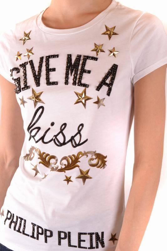 PHILIPP PLEIN T-Shirts A Manica Corta Codice Prodotto: S18CWTK0625PJY002N