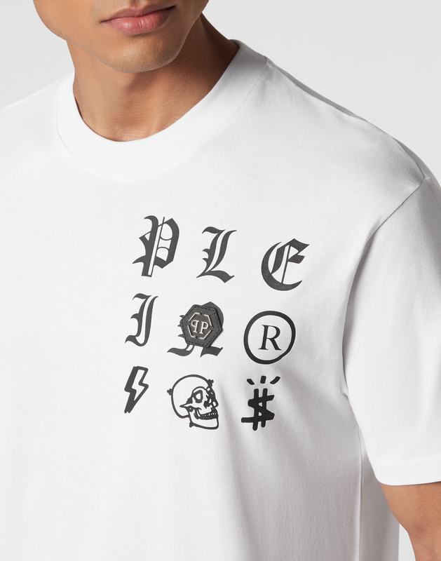 PHILIPP PLEIN T-Shirts Manica Corta Codice Prodotto: AACC MTK6632 PJY002N WHITE