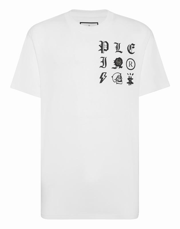 PHILIPP PLEIN T-Shirts manica corta Codice prodotto: AACC MTK6632 PJY002N WHITE