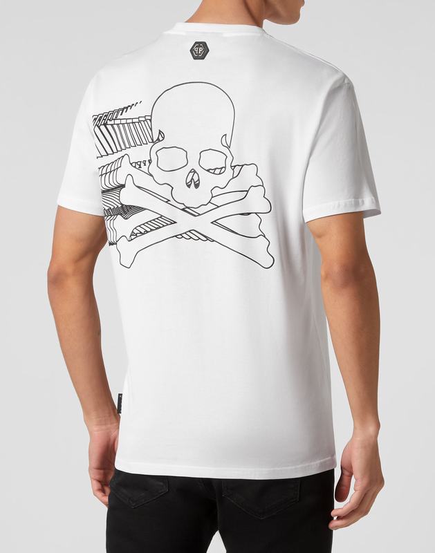 PHILIPP PLEIN T-Shirts Manica Corta Codice Prodotto: FACC MTK6379 PJY002N WHITE