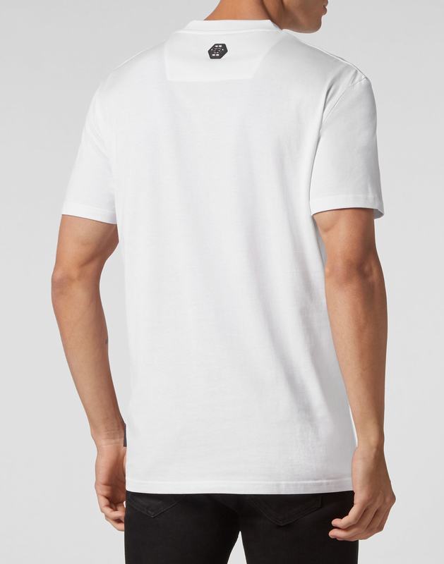 PHILIPP PLEIN T-Shirts Manica Corta Codice Prodotto: FACC MTK6390 PJY002N WHITE