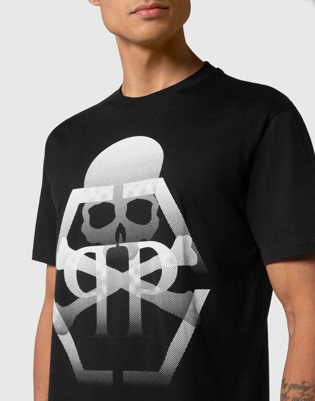 PHILIPP PLEIN T-Shirts Manica Corta Codice Prodotto: FACC MTK6399 PJY002N BLACK