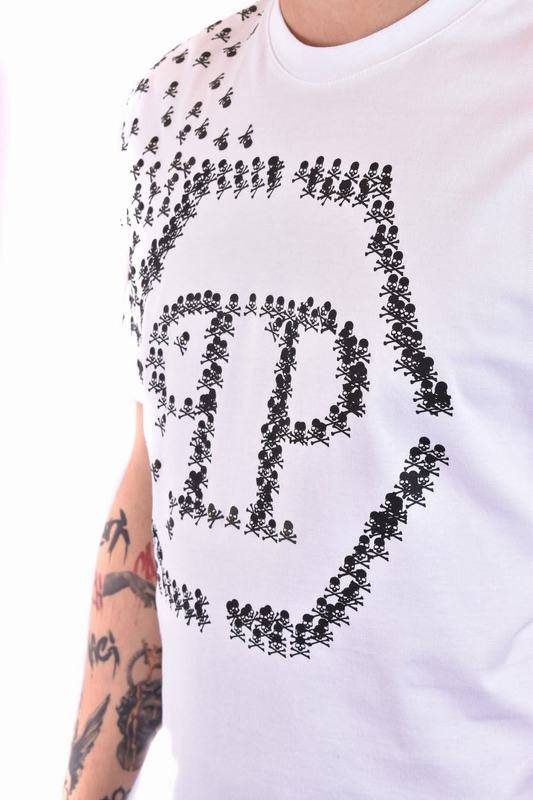 PHILIPP PLEIN T-Shirts Manica Corta Codice Prodotto: SACC MTK6190 PJY002N01