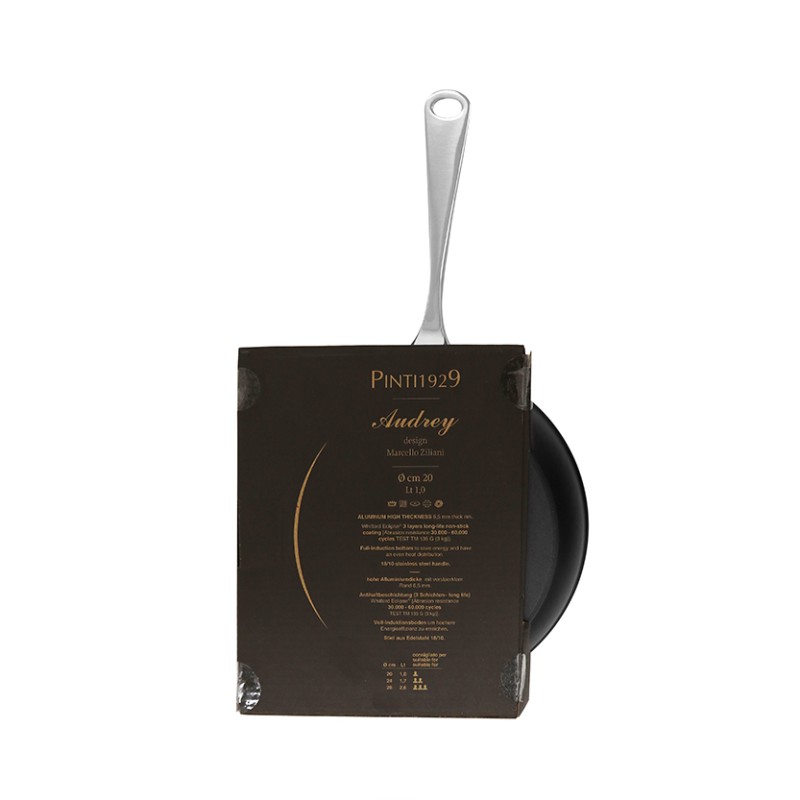 Pintinox Audrey» Padelle In Alluminio Forgiato Con Rivestimento Interno Antiaderente