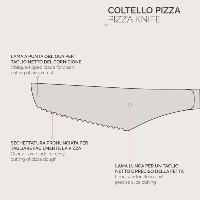 Pintinox Coltello Pizza Cateri Smart » Coltello Pizza Blister 6 Pz
