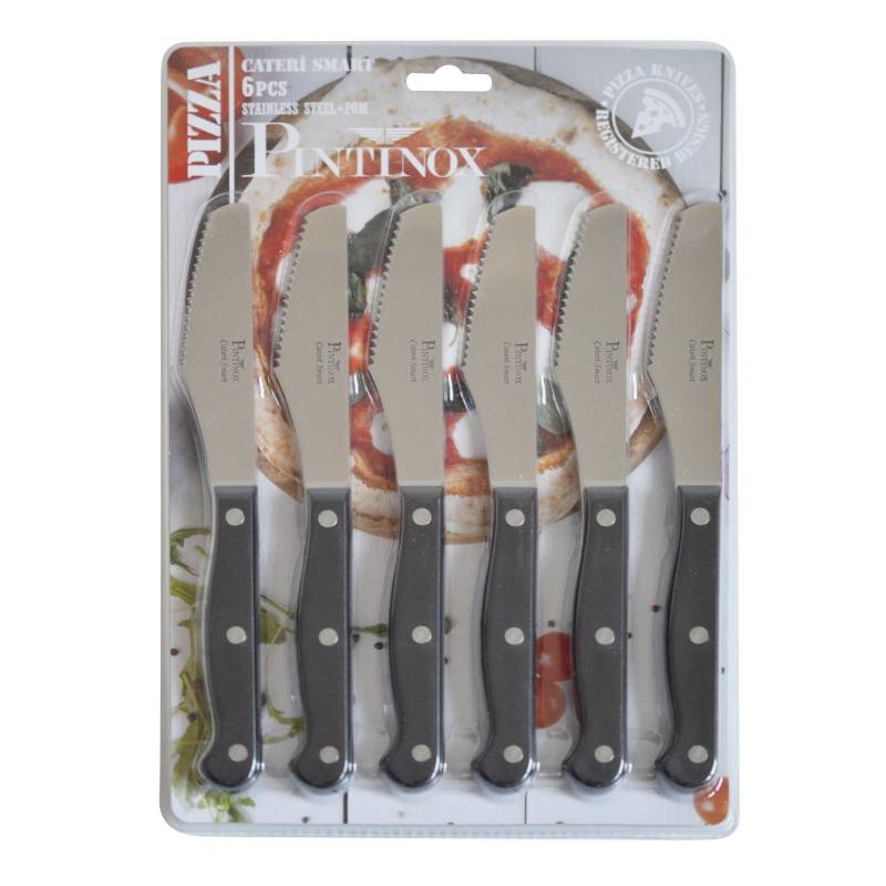 Pintinox Coltello Pizza Cateri Smart » Coltello Pizza Blister 6 Pz
