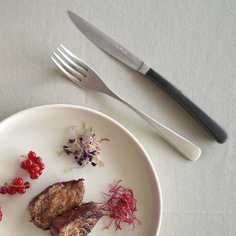 Pintinox Kobe » Coltello Bistecca Lama Liscia E Seghettata