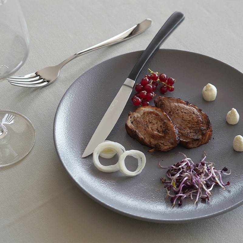 Pintinox Kobe » Coltello Bistecca Lama Liscia E Seghettata