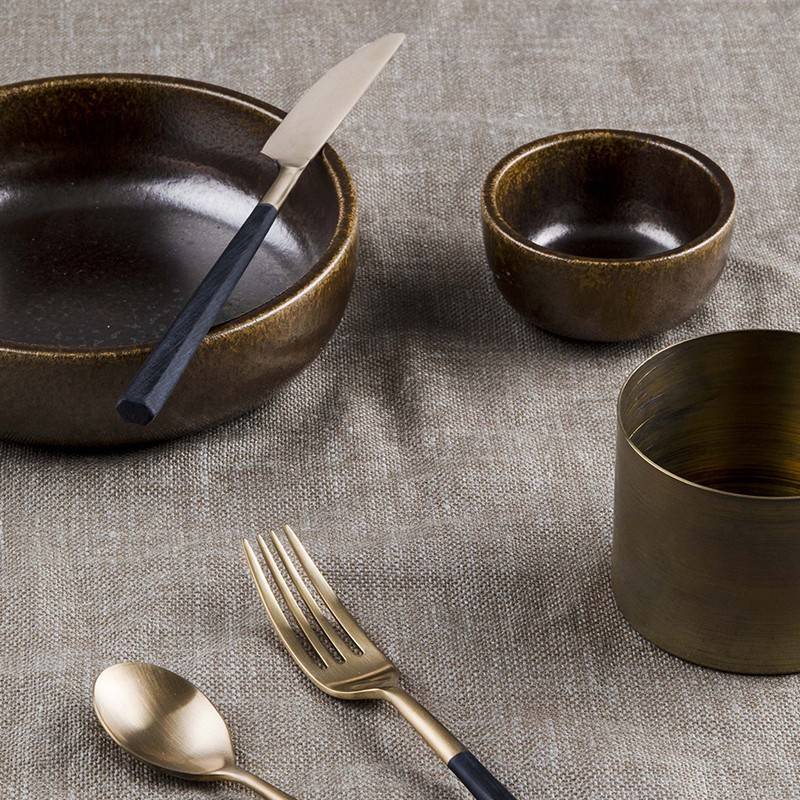 Pintinox Hive » Posate Da Tavola Black & Honey