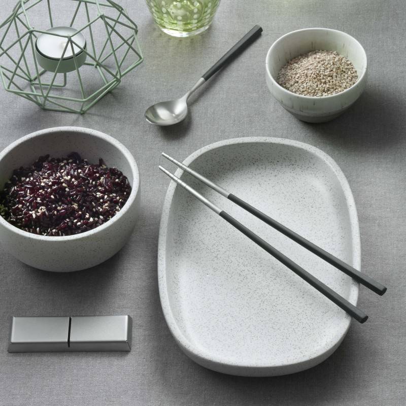 Pintinox Hive » Posate Da Tavola Con Manico Nero