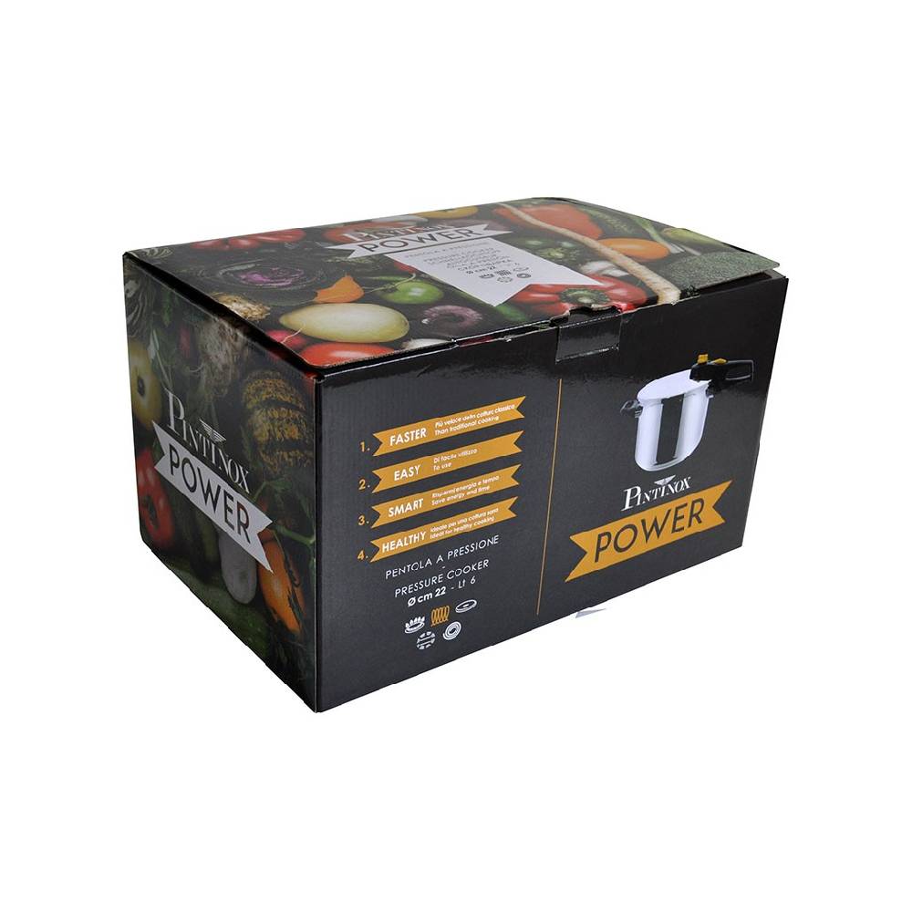 Pintinox Power » Pentola A Pressione 6 Litri