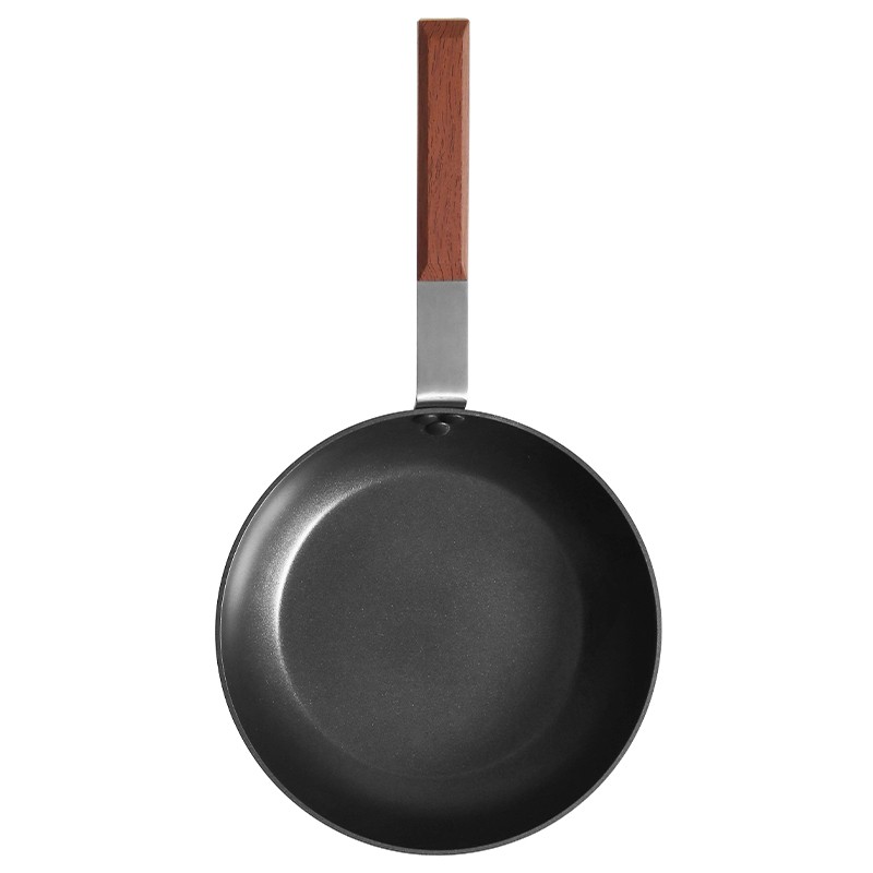 Pintinox Sushi » Padelle In Alluminio Forgiato Con Manico Effetto Mogano