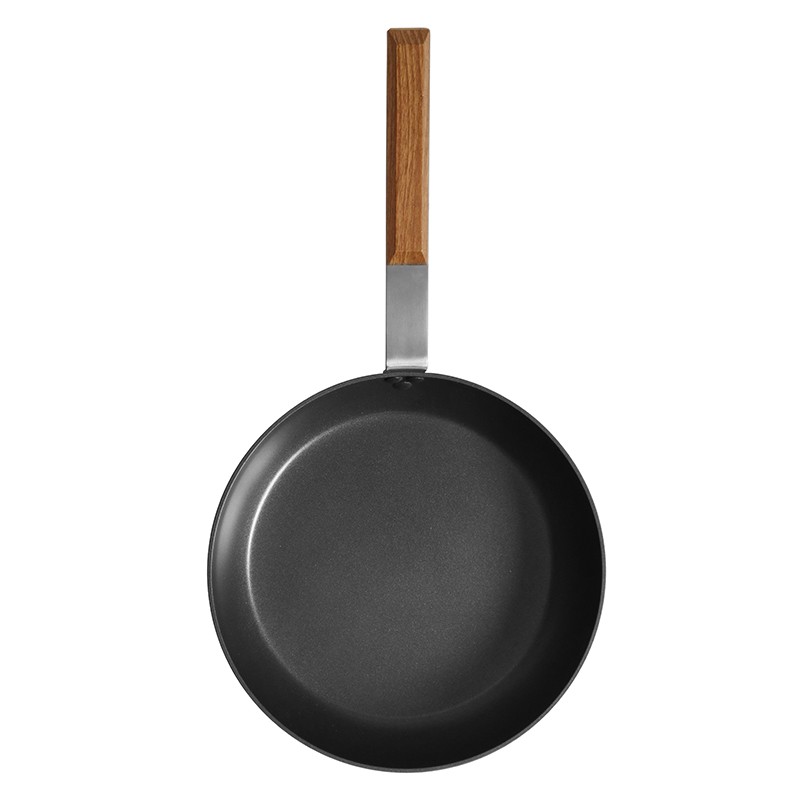 Pintinox Sushi » Padelle In Alluminio Forgiato Con Manico Effetto Teak