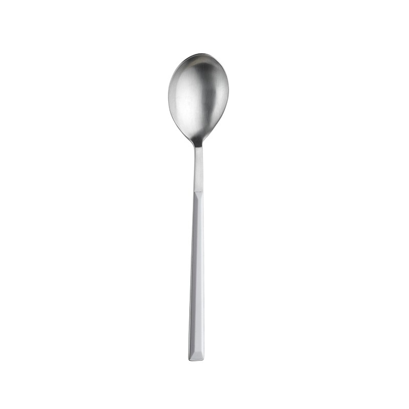 Pintinox Sushi Pro » Set 24 Posate Da Tavola In Acciaio Satinato Con Manico Bianco