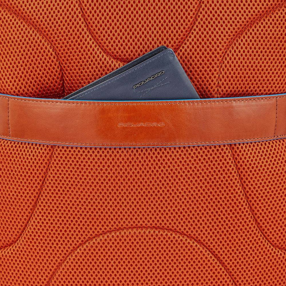 Piquadro Computer Backpack With Bottle/umbrella Pocket