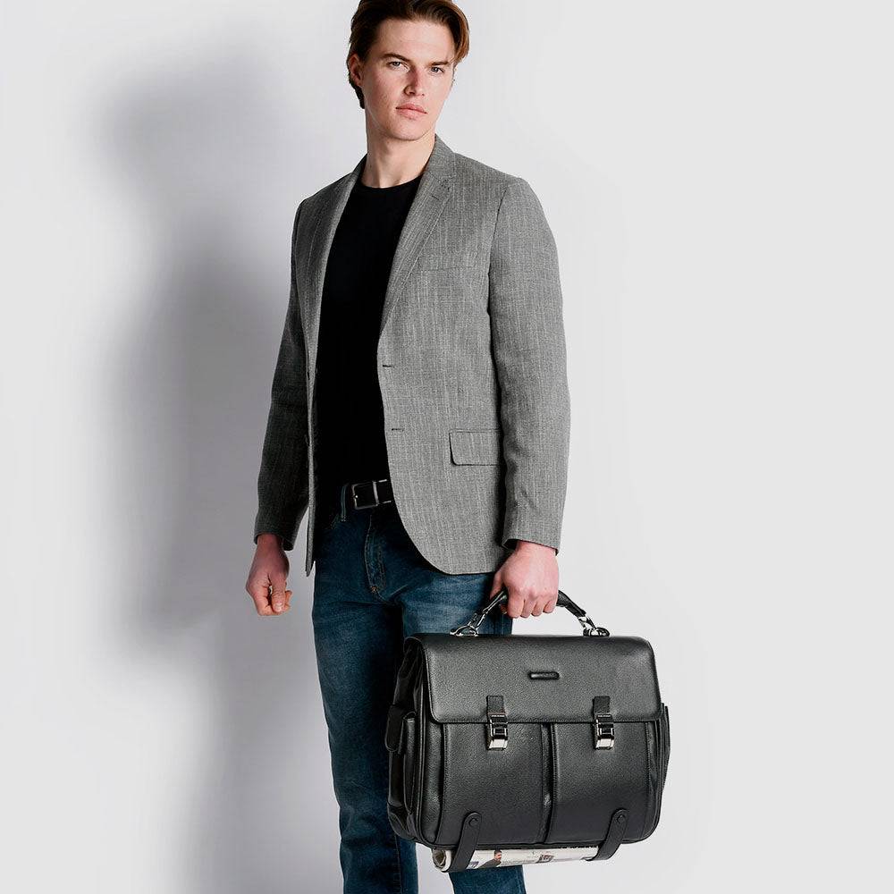 Piquadro Computer Briefcase With IPad/iPad®Air Compartment,