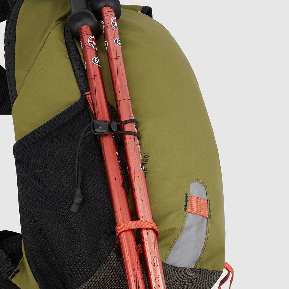 Piquadro Foldable Computer Backpack In Recycled Fabric