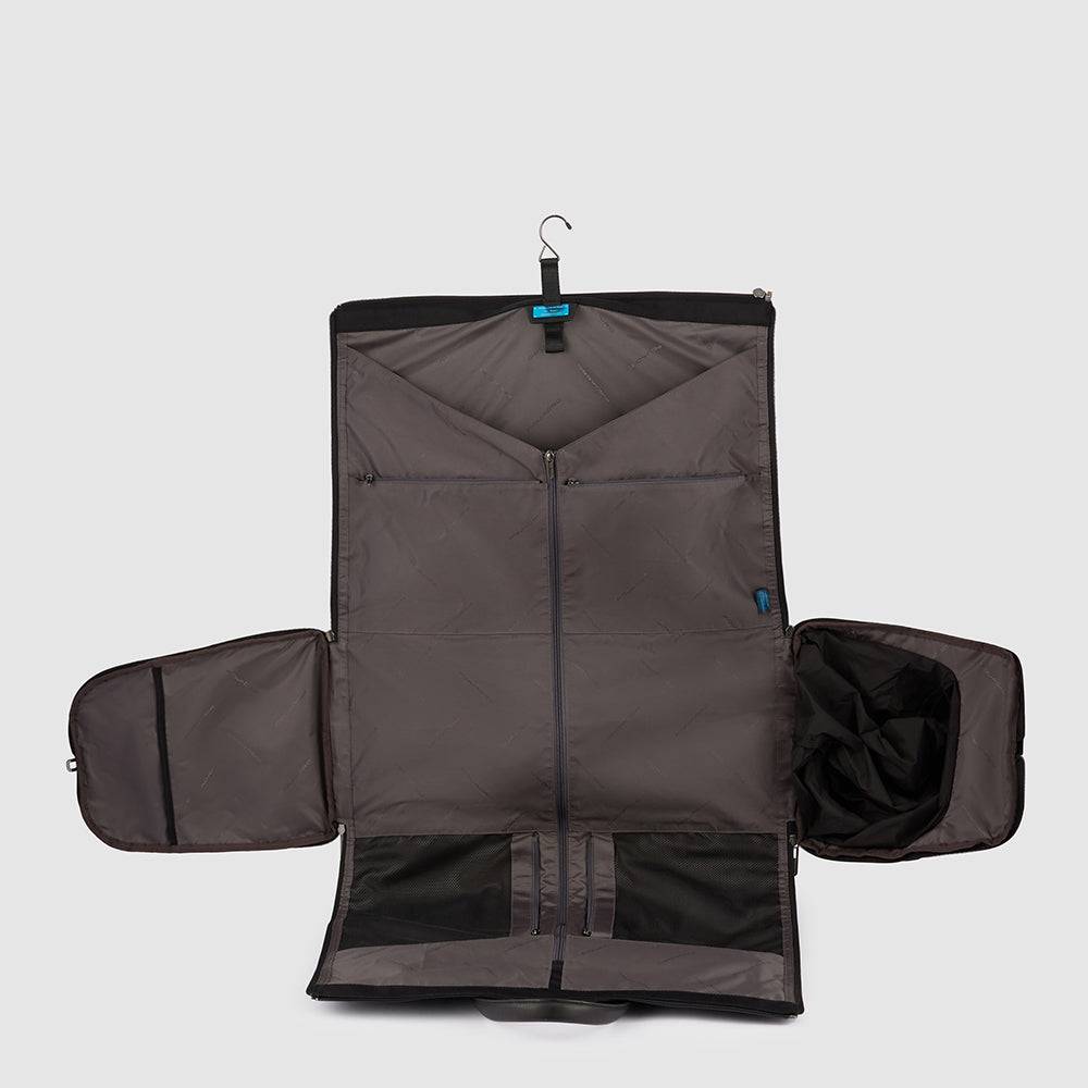 Piquadro Hanging Garment Duffel Bag In Recycled Fabric