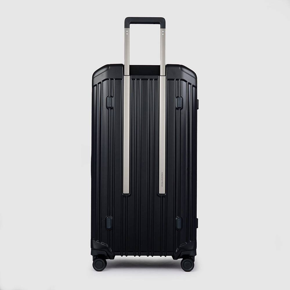Piquadro Hardside Spinner In Trunk Shape With TSA Lock