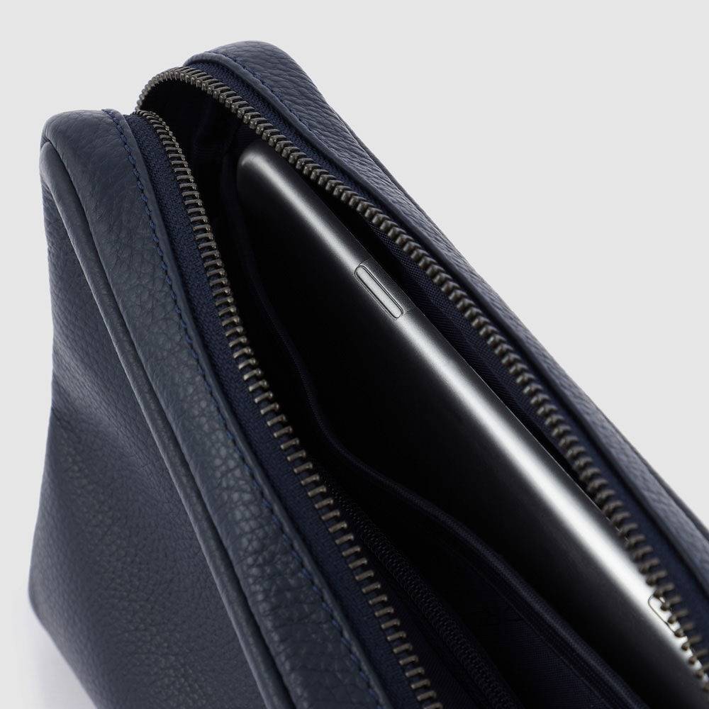 Piquadro IPad®mini Clutch With Removable Wrist Strap
