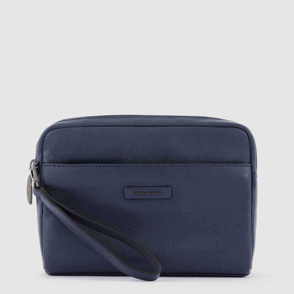 Piquadro iPad®mini clutch with removable wrist strap
