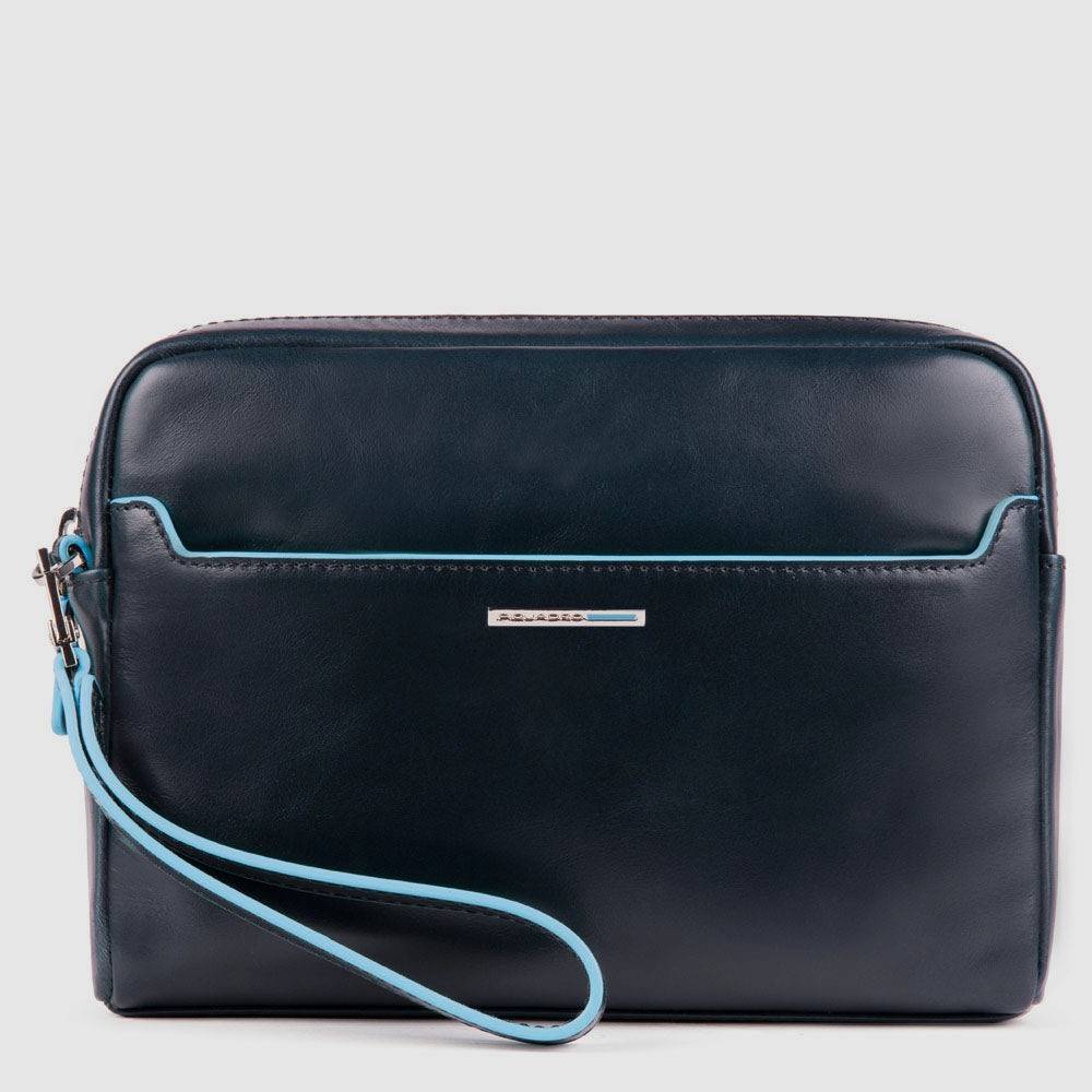 Piquadro iPad®mini clutch with removable wrist strap