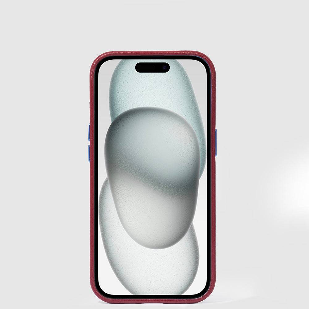 Piquadro Leather Case For IPhone® 15 With 6,1” Display