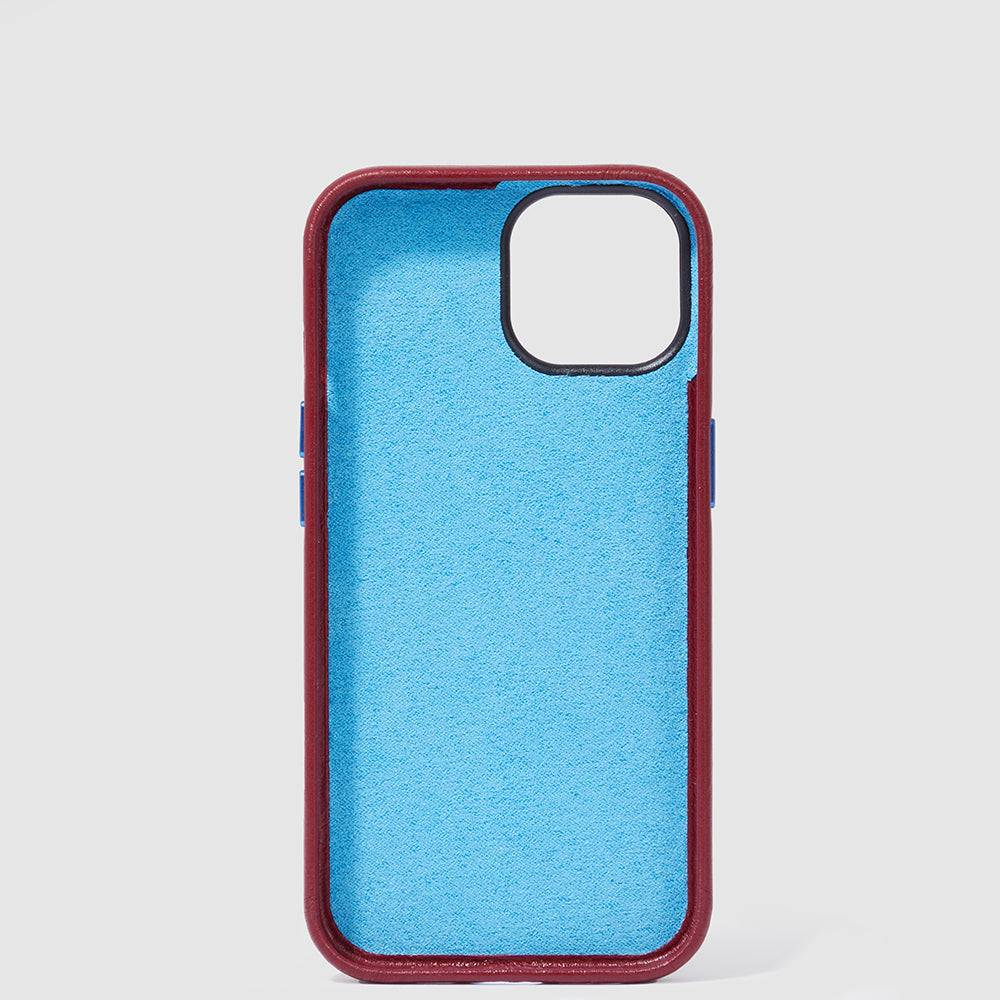 Piquadro Leather Case For IPhone® 15 With 6,1” Display