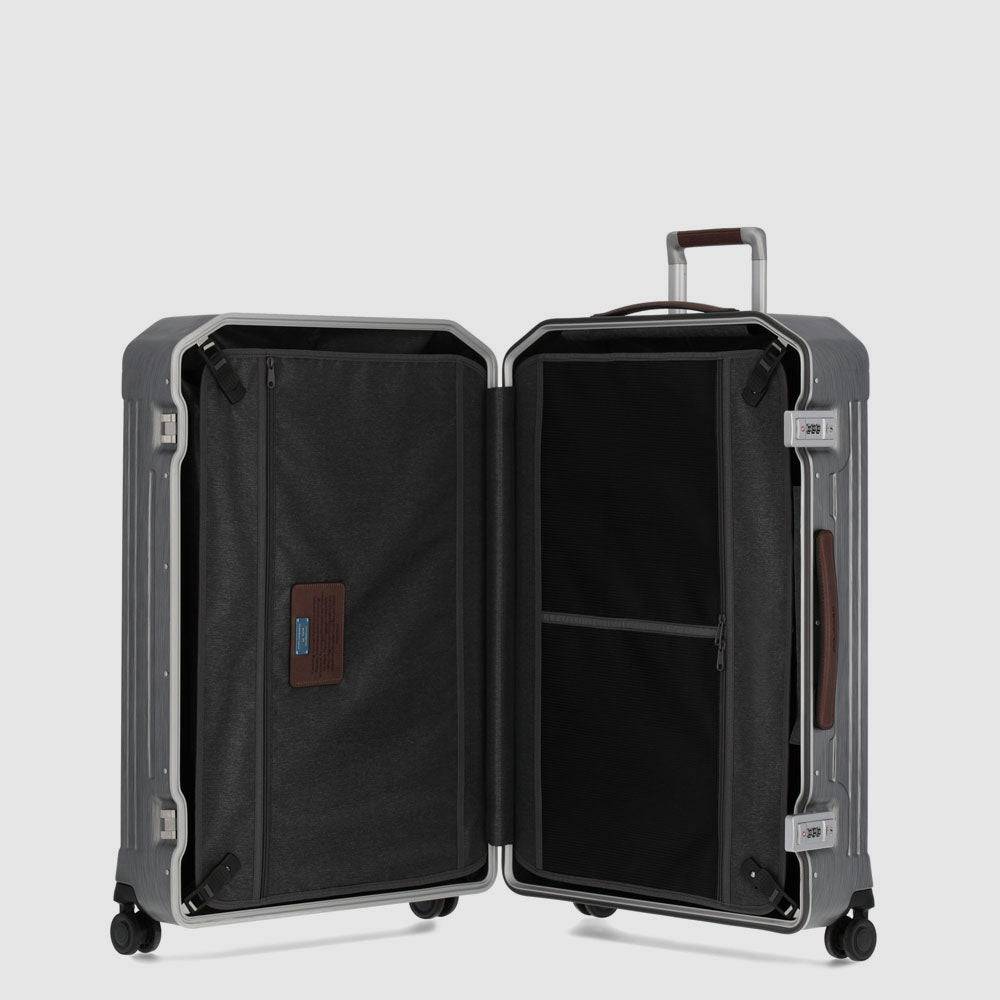 Piquadro Medium Size, Hardside Spinner With TSA Lock