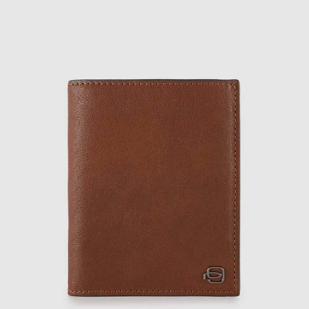 Piquadro Men’s Wallet With Coin Pocket, Credit Card Facilit