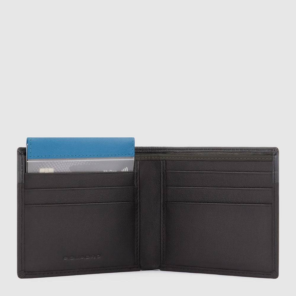 Piquadro Men’s wallet with removable document facility