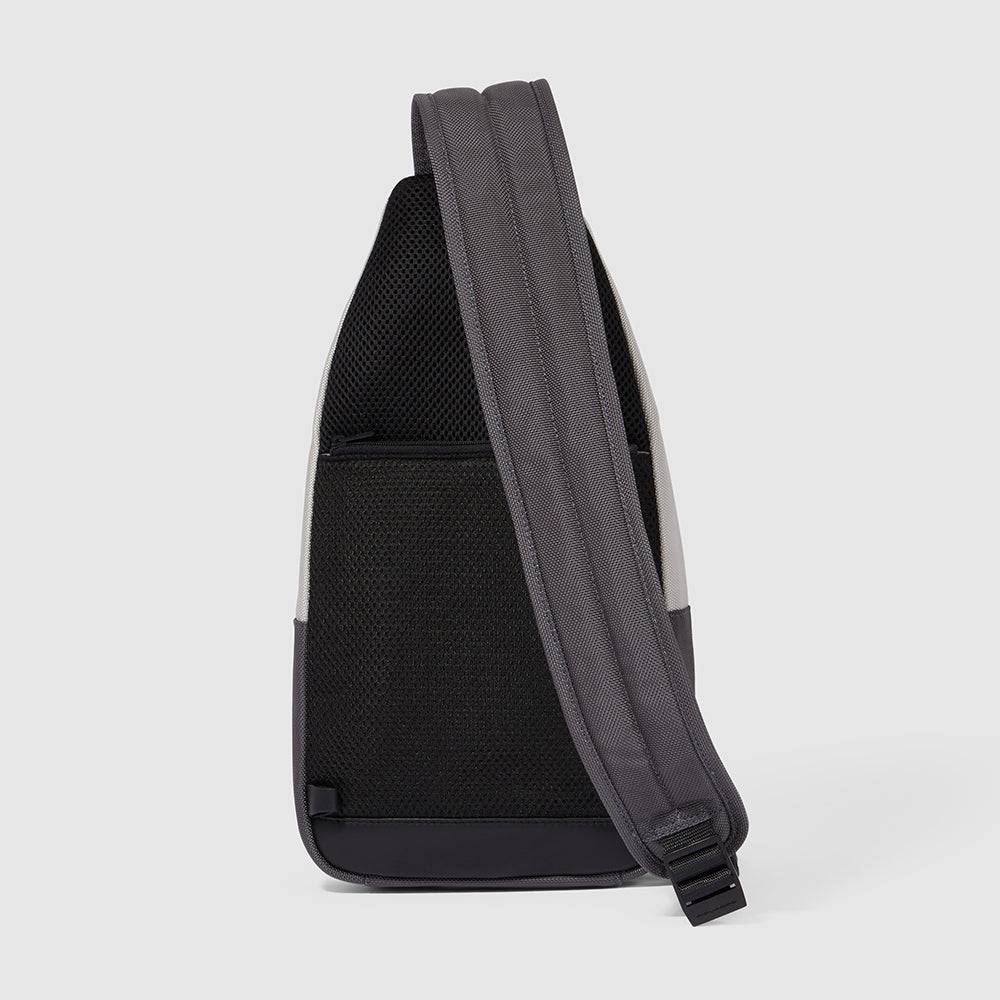 Piquadro Mono Sling Bag For IPad®mini In Recycled Fabric